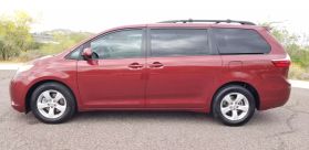 2017 TOYOTA SIENNA VAN V6, 3.5 LITER LE MINIVAN 4D at The One Autosales Inc in Phoenix , AZ 85022  33.60461470880989, -112.03641575767358