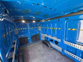 2017 FORD TRANSIT 250 VAN CARGO V6, FLEX FUEL, 3.7 LITER MEDIUM ROOF W/SLIDING SIDE DOOR W/LWB VAN 3D