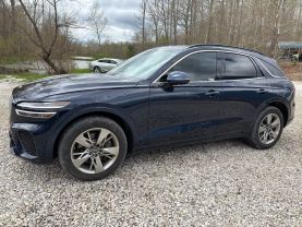 2022 GENESIS GV70 SUV V6, TWIN TURBO, GDI, 3.5 LITER 3.5T SPORT SUV 4D at T&T Repairables - used car dealership in Spencer, Indiana.