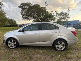 2015 CHEVROLET SONIC SEDAN 4-CYL, TURBO, 1.4 LITER LTZ SEDAN 4D