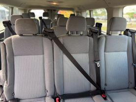 2015 FORD TRANSIT 350 WAGON PASSENGER V6, FLEX FUEL, 3.7 LITER XLT W/LOW ROOF W/60/40 SIDE DOOR VAN 3D