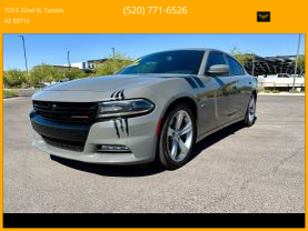2018 DODGE CHARGER - V8, HEMI, 5.7 LITER R/T SEDAN 4D