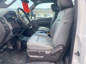 2012 FORD F550 SUPER DUTY REGULAR CAB 9FT DUMP TRUCK WITH MEYER SNOW PLOW DUMP TRUCKS V8, 6.7 LITER 165" W.B. 2D - Eddies Auto Sales