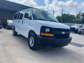 2015 CHEVROLET EXPRESS 2500 PASSENGER PASSENGER V8, FLEX FUEL, 4.8 LITER LS VAN 3D at Motors On Wheels - used car dealership in Houston, Texas.