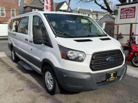 2017 FORD TRANSIT 350 WAGON PASSENGER V6, 3.7 LITER XL W/LOW ROOF W/SLIDING SIDE DOOR VAN 3D
