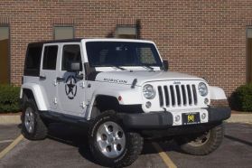 2016 JEEP WRANGLER SUV V6, 3.6 LITER UNLIMITED SAHARA SPORT UTILITY 4D