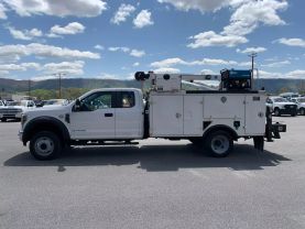 2019 FORD F550 SD MECHANIC CRANE TRUCK 5,000 LBS AUTO CRANE MECHANIC CRANE TRUCK V8, TURBO DIESEL, 6.7 LITER XL CAB & CHASSIS 4D - Eddies Auto Sales