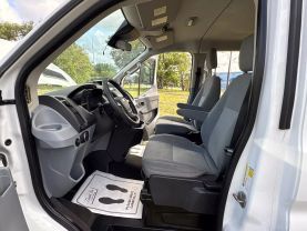 2015 FORD TRANSIT 350 WAGON PASSENGER V6, FLEX FUEL, 3.7 LITER XLT W/LOW ROOF W/60/40 SIDE DOOR VAN 3D