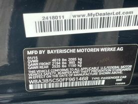 2015 BMW 3 SERIES