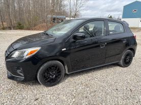 2022 MITSUBISHI MIRAGE HATCHBACK 3-CYL, 1.2 LITER ES HATCHBACK 4D at T&T Repairables - used car dealership in Spencer, Indiana.