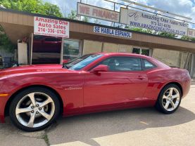 2013 CHEVROLET CAMARO COUPE V6, 3.6 LITER LT COUPE 2D