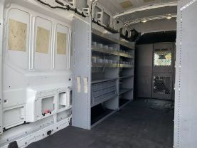 2016 FORD TRANSIT 250 UPFITTED CARGO VAN HIGH ROOF EL 148" WB CARGO VANS V6, FLEX FUEL, 3.7 LITER EXTENDED LENGTH HIGH ROOF W/SLIDING SIDE DOOR W/LWB VAN 3D - Eddies Auto Sales