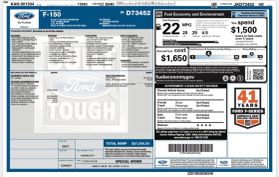 2018 FORD F150 SUPER CAB PICKUP V6, FLEX FUEL, 3.3 LITER XLT PICKUP 4D 6 1/2 FT