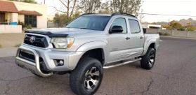2012 TOYOTA TACOMA DOUBLE CAB PICKUP V6, 4.0 LITER PRERUNNER PICKUP 4D 5 FT at The One Autosales Inc in Phoenix , AZ 85022  33.60461470880989, -112.03641575767358