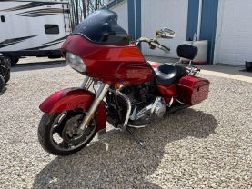 2013 HARLEY-DAVIDSON FLTRX ROAD GLIDE CUSTOM CRUISER 2CYL. - at T&T Repairables - used car dealership in Spencer, Indiana.