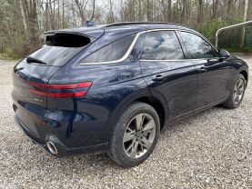 2022 GENESIS GV70 SUV V6, TWIN TURBO, GDI, 3.5 LITER 3.5T SPORT SUV 4D at T&T Repairables - used car dealership in Spencer, Indiana.