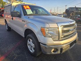2014 FORD F150 REGULAR CAB PICKUP V6, FLEX FUEL, 3.7 LITER XL PICKUP 2D 8 FT