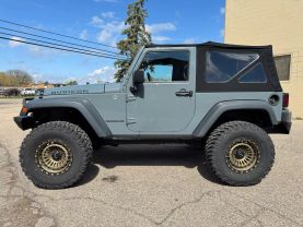 2015 JEEP WRANGLER SUV V6, 3.6 LITER RUBICON SPORT UTILITY 2D