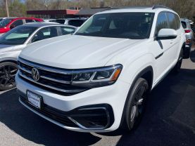 2021 VOLKSWAGEN ATLAS SUV V6, 3.6 LITER SE R-LINE 4MOTION W/TECH PKG (2021.5) SPORT UTILITY 4D - Gesner Auto Inc in Taunton, MA, 41.88613, -71.14527