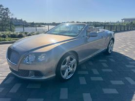 2013 BENTLEY CONTINENTAL CONVERTIBLE W12, TWIN TURBO, FF, 6.0L GTC CONVERTIBLE 2D