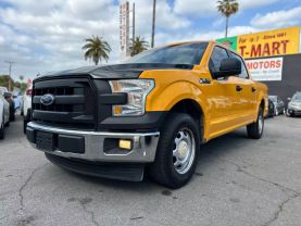 2017 FORD F150 SUPERCREW CAB PICKUP V8, FLEX FUEL, 5.0 LITER XL PICKUP 4D 5 1/2 FT