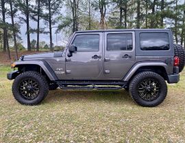 2018 JEEP WRANGLER UNLIMITED SUV V6, 3.6 LITER SAHARA (JK) SPORT UTILITY 4D