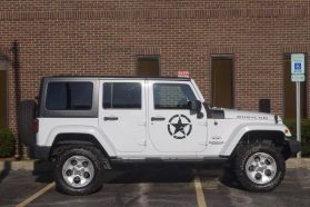 2016 JEEP WRANGLER SUV V6, 3.6 LITER UNLIMITED SAHARA SPORT UTILITY 4D