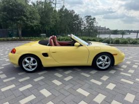 1998 PORSCHE BOXSTER CONVERTIBLE 6-CYL, 2.5 LITER CABRIOLET 2D