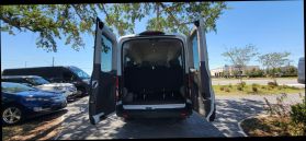 2021 FORD TRANSIT 350 PASSENGER VAN PASSENGER V6, FLEX FUEL, 3.5 LITER XLT W/MEDIUM ROOF VAN 3D