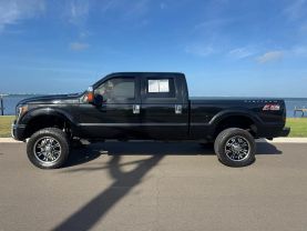 2012 FORD F250 SUPER DUTY CREW CAB PICKUP V8, TURBO DIESEL, 6.7L LARIAT PICKUP 4D 6 3/4 FT