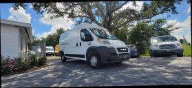 2021 RAM PROMASTER CARGO VAN CARGO V6, VVT, 3.6 LITER 3500 HIGH ROOF VAN 3D