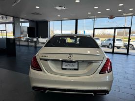 2014 MERCEDES-BENZ S-CLASS SEDAN V8, TWIN TURBO, 4.6 LITER S 550 4MATIC SEDAN 4D