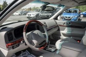 2002 LINCOLN CONTINENTAL SEDAN V8, 4.6 LITER SEDAN 4D