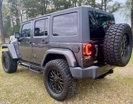 2018 JEEP WRANGLER UNLIMITED SUV V6, 3.6 LITER SAHARA (JK) SPORT UTILITY 4D