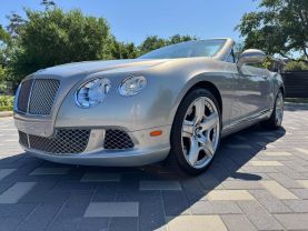 2013 BENTLEY CONTINENTAL CONVERTIBLE W12, TWIN TURBO, FF, 6.0L GTC CONVERTIBLE 2D