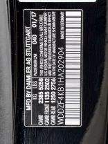 2017 MERCEDES-BENZ E-CLASS SEDAN 4-CYL, TURBO, 2.0 LITER E 300 4MATIC SEDAN 4D