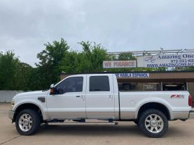 2010 FORD F250 SUPER DUTY CREW CAB PICKUP V8, TURBO DSL 6.4L LARIAT PICKUP 4D 6 3/4 FT