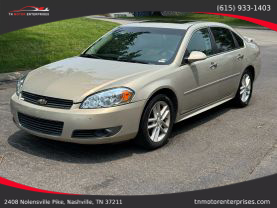 2011 CHEVROLET IMPALA SEDAN V6, FLEX FUEL, 3.9 LITER LTZ SEDAN 4D