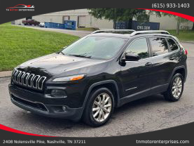 2016 JEEP CHEROKEE SUV V6, 3.2 LITER LIMITED SPORT UTILITY 4D