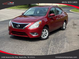 2017 NISSAN VERSA SEDAN 4-CYL, 1.6 LITER SV SEDAN 4D