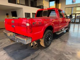 2011 FORD F250 SUPER DUTY CREW CAB PICKUP V8, TURBO DIESEL, 6.7L LARIAT PICKUP 4D 6 3/4 FT