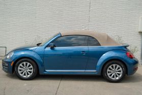 2017 VOLKSWAGEN BEETLE CONVERTIBLE 4-CYL, TURBO, 1.8 LITER 1.8T S CONVERTIBLE 2D