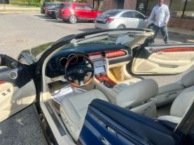 2006 LEXUS SC CONVERTIBLE V8, 4.3 LITER SC 430 CONVERTIBLE 2D