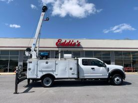 2019 FORD F550 SD MECHANIC CRANE TRUCK 5,000 LBS AUTO CRANE MECHANIC CRANE TRUCK V8, TURBO DIESEL, 6.7 LITER XL CAB & CHASSIS 4D - Eddies Auto Sales
