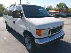 2006 FORD E350 SUPER DUTY PASSENGER PASSENGER V8, 5.4 LITER XL EXTENDED VAN 3D