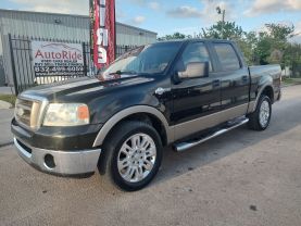 2006 FORD F150 SUPERCREW CAB PICKUP V8, FLEX FUEL, 5.4 LITER KING RANCH PICKUP 4D 5 1/2 FT