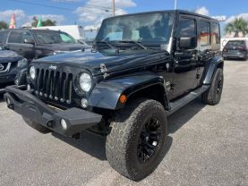 2015 JEEP WRANGLER SUV V6, 3.6 LITER UNLIMITED SAHARA SPORT UTILITY 4D