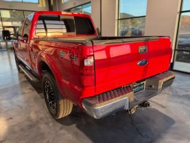 2011 FORD F250 SUPER DUTY CREW CAB PICKUP V8, TURBO DIESEL, 6.7L LARIAT PICKUP 4D 6 3/4 FT