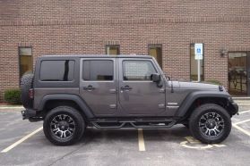 2014 JEEP WRANGLER SUV V6, 3.6 LITER UNLIMITED SPORT SUV 4D