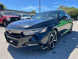 2018 HONDA ACCORD SEDAN 4-CYL, I-VTEC, TURBO, 1.5 LITER SPORT SEDAN 4D